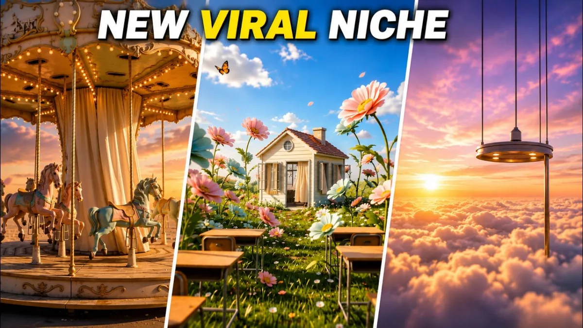 How to Create Viral Dreamcore Videos Using FREE AI (New Viral Niche)