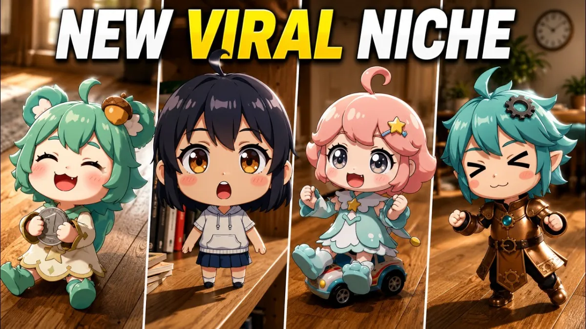 🇺🇸 How to Create Viral AI Mixed-Reality Videos for FREE (New Viral Niche)