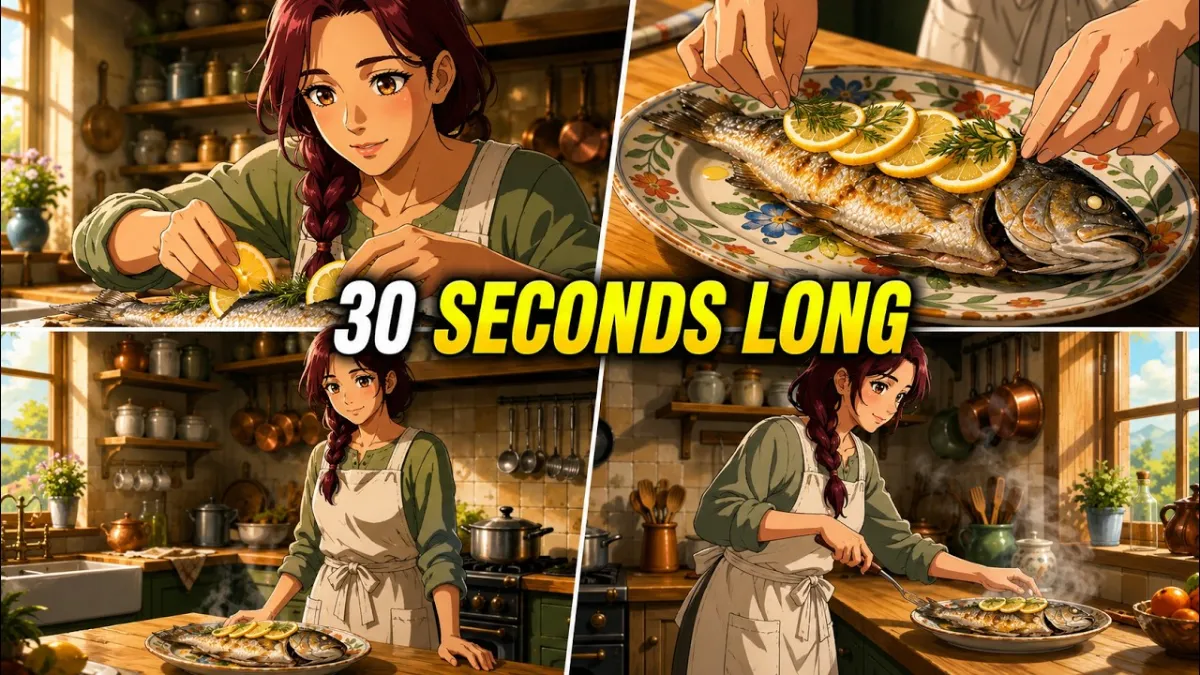 🇺🇸 How To Create VIRAL Anime Cooking Videos Up to 30 Seconds Long (Step by Step)