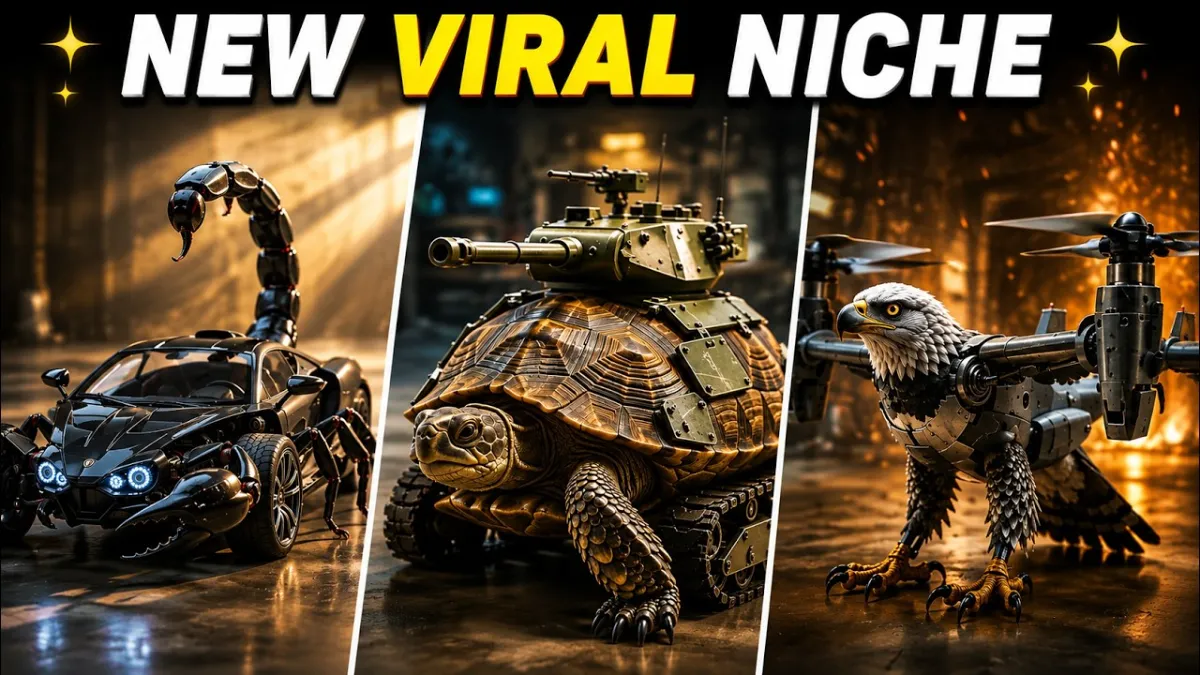 🇺🇸 How to Create VIRAL AI Object Fusion Videos (New Viral Niche)