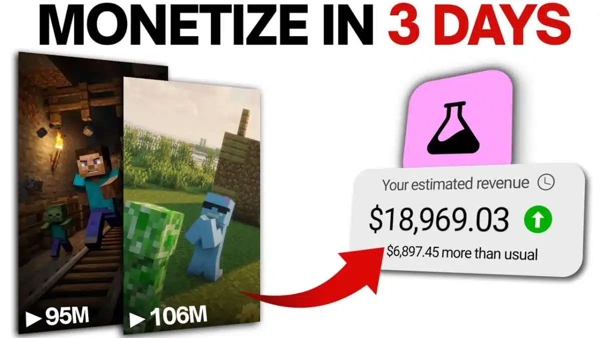 Create Minecraft YouTube Shorts Faster with AI