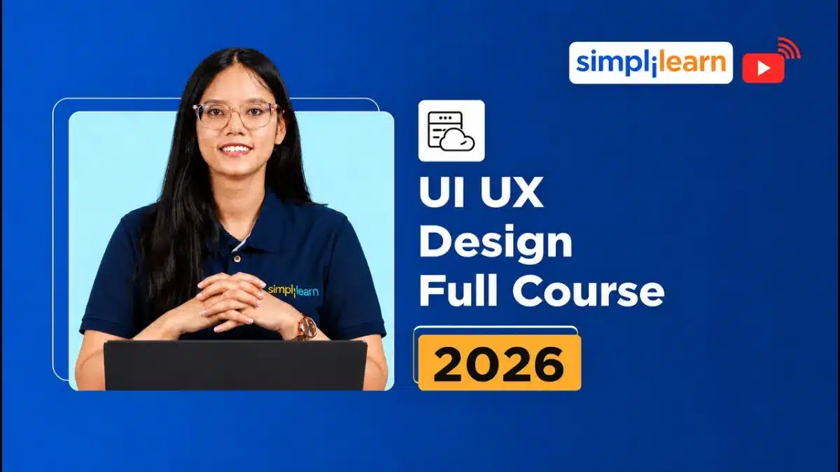 UI/UX Design Full Course 2026 | Complete UI/UX Design Course