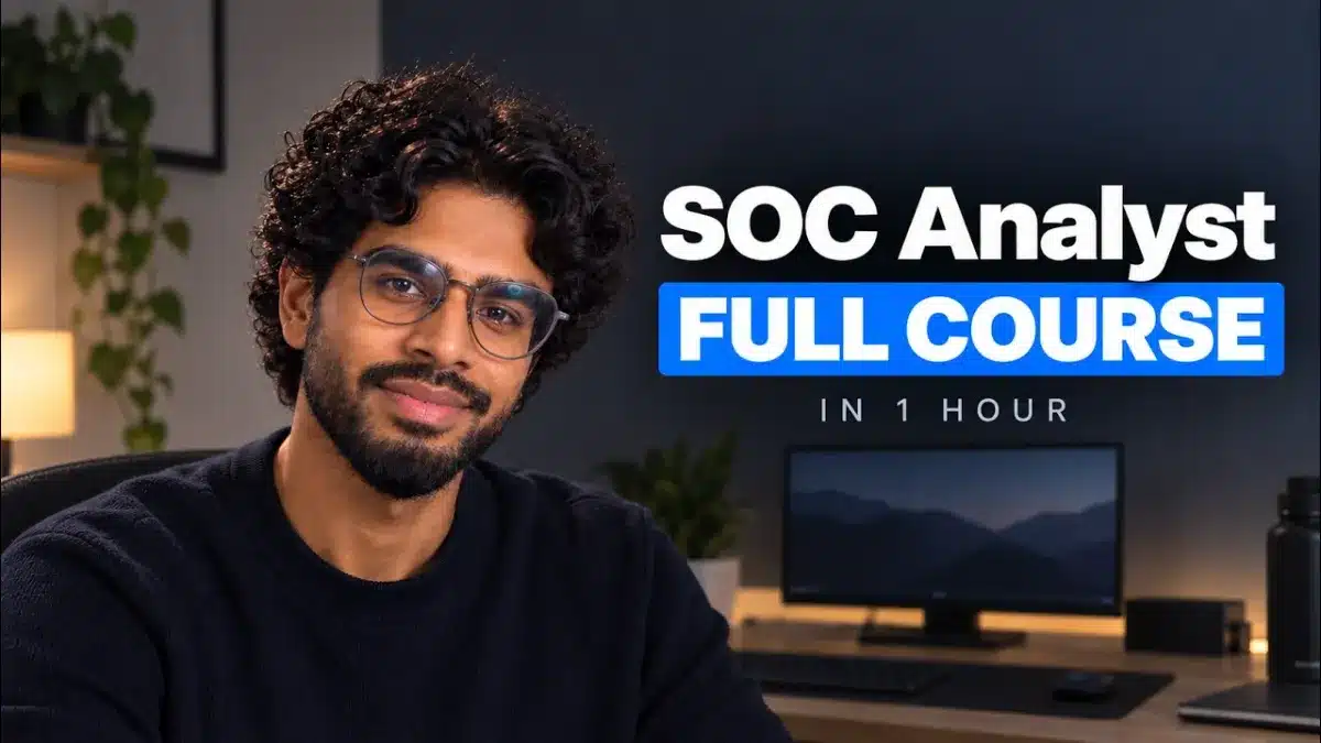 Full SOC Analyst Course for Beginners (Everything You Need to Get Hired)