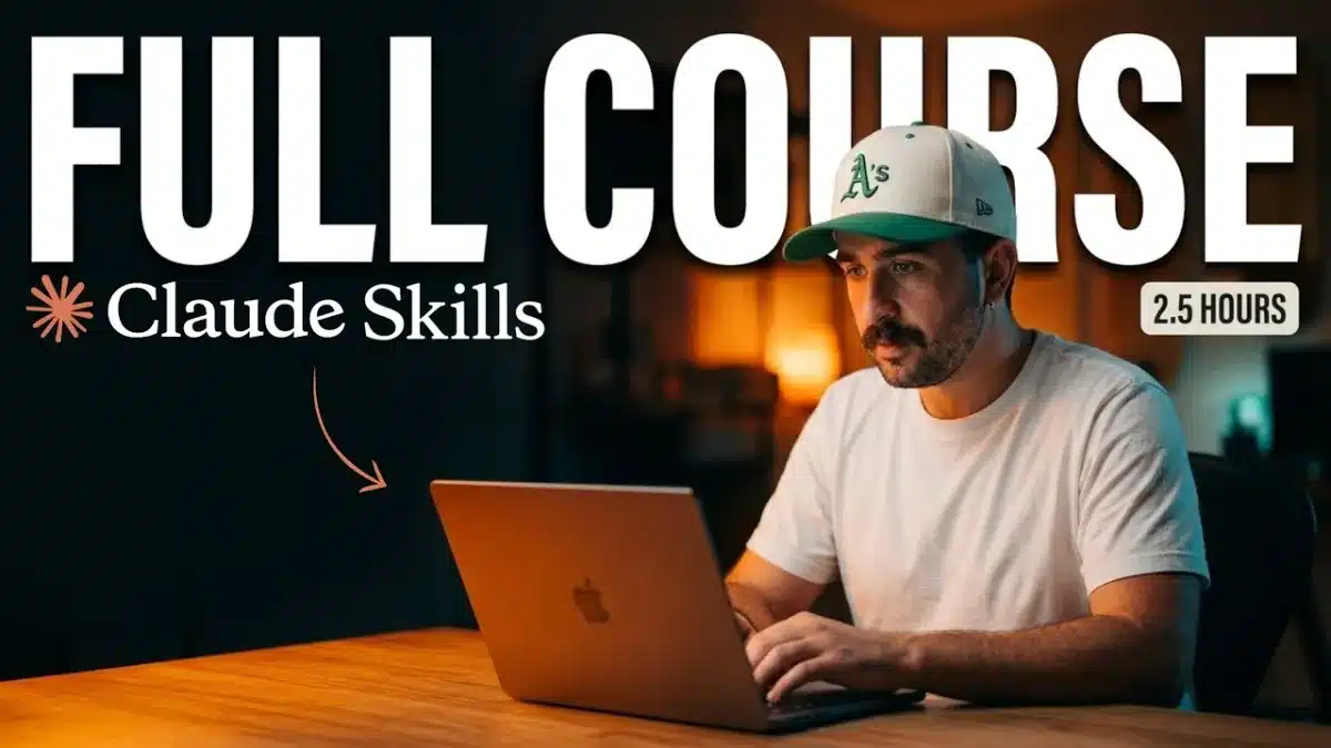 CLAUDE SKILLS FULL COURSE 2.5 HOURS (Beginner to Expert)