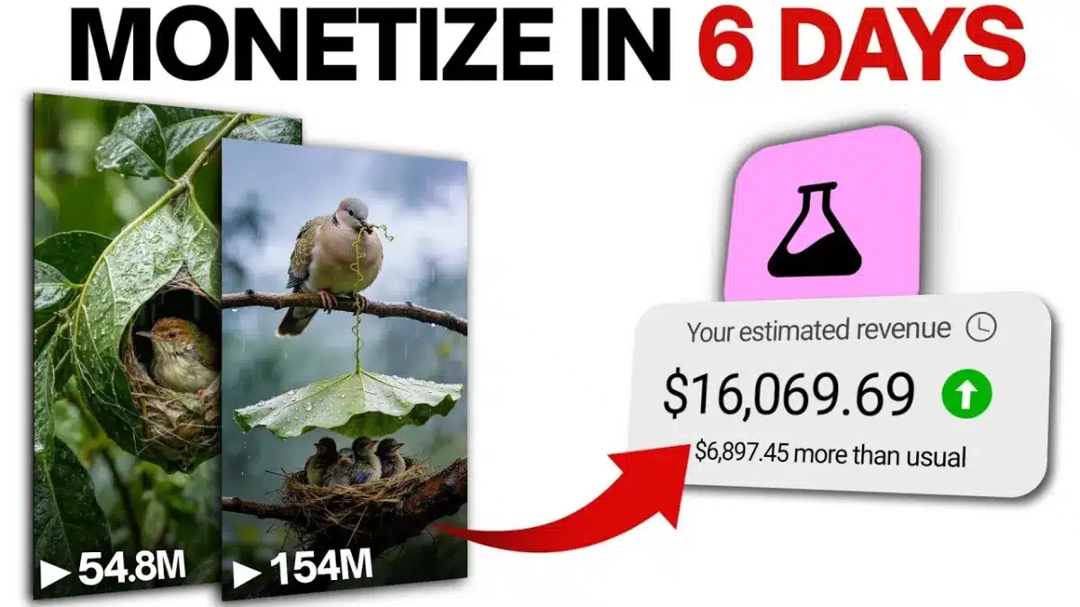 Create AI Bird Nest Building Videos for FREE | Step-by-Step