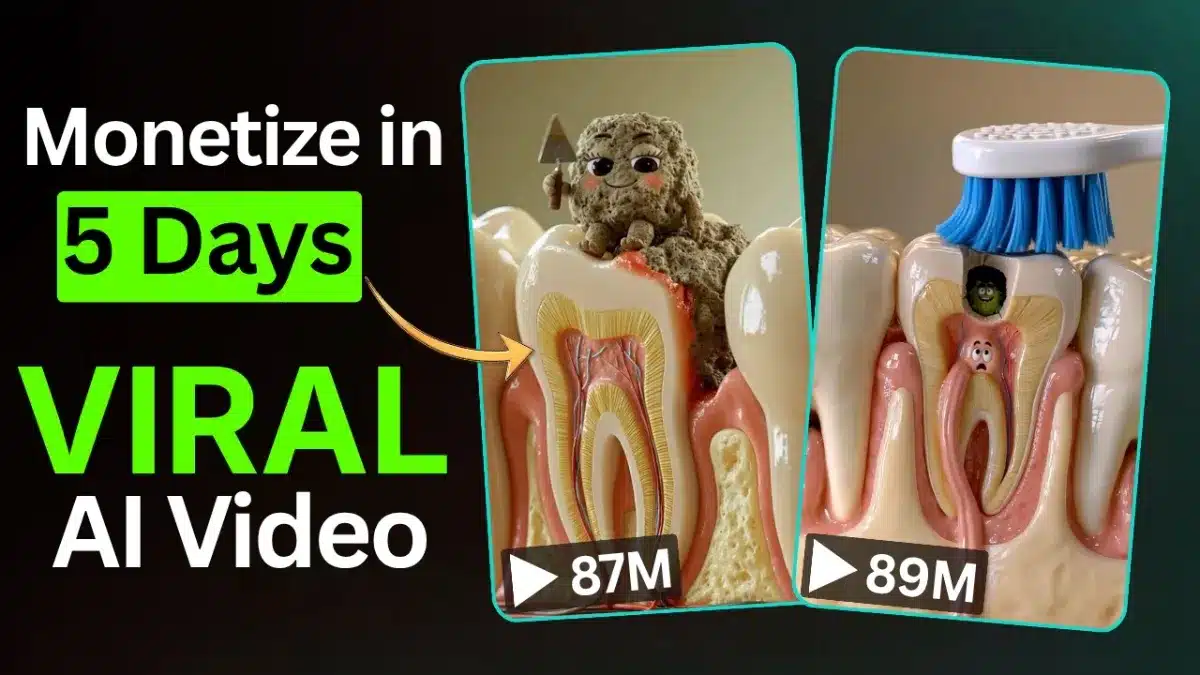 🇺🇸 How to Make Viral AI Dental Animation Videos for FREE