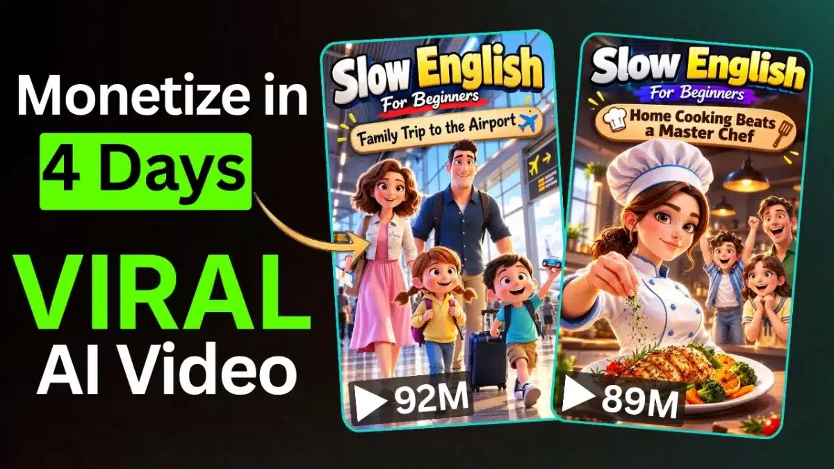 Create Viral English Learning Videos Using AI for Free