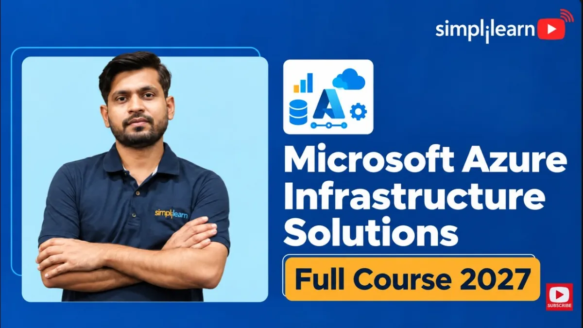 🇺🇸 Microsoft Azure Infrastructure Solutions Full Course 2027 | AZ-305 Complete Tutorial