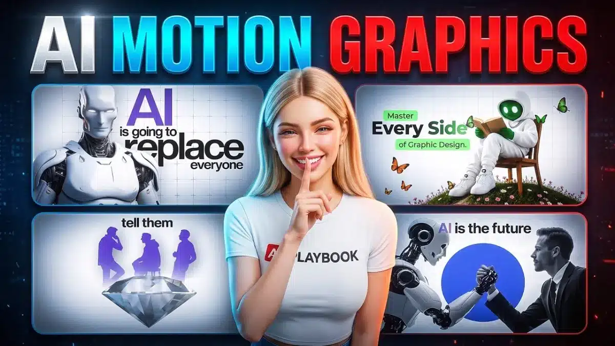 🇺🇸 How to Create Viral Motion Graphics Using 100% FREE AI Tools