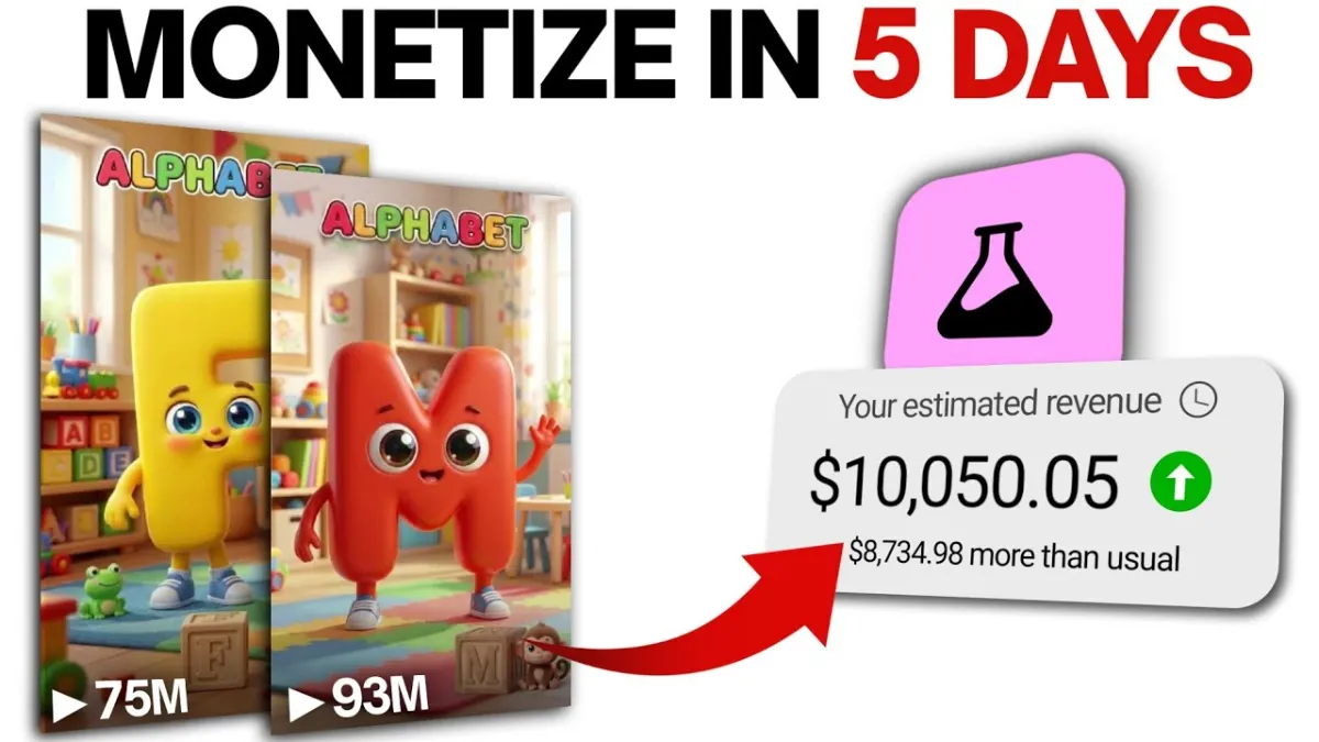 🇺🇸 How to Make Viral Kids Nursery Rhymes Videos with AI